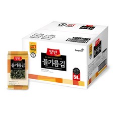 양반 들기름김, 4g, 54개