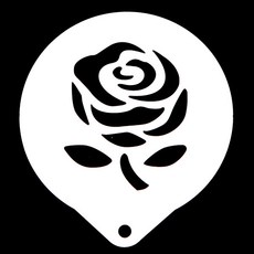 구떼스텐실(GSS-04)-장미, 1개, 1