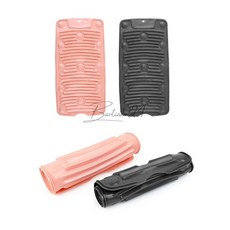 실리콘 빨래판 접이식빨래판 실리콘빨래판한손비누거품기 속옷빨래판 휴대용빨래판 빨래용품 접이식실리콘빨래판, 그레이, 1개