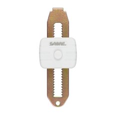 Sabre 컴팩트 여행용 도어락 여행 호텔 및 대여를 위한 휴대용 보안 잠금 장치 294.8kg(650파운드)의 힘을 견딜 수 있음 몇 초 만에 설치 도구 필요 없음, 화이트