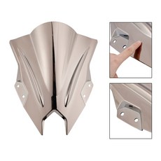 Kawasaki Ninja 500 EX500R 2024-2025 抗壓擋風鏡-極限超快感, 銀色