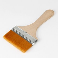 평붓 납작붓 페인트붓 막붓 백붓 빽붓 젯소 수성 유성 부자재 그림붓 브러쉬 스텐실, 1개