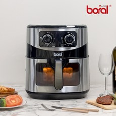 [신상특가] 보랄 더 셰프 보이는 에어프라이어 BR-W920QAF, 실버