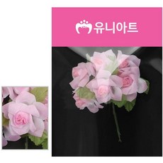 유니아트 (조화꽃) 1500 각장미 (분홍)+커머스연구소Shop, 본상품선택, 단품