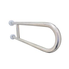 【海夫健康生活館】斜坡板專家 304不鏽鋼 U型固定式安全扶手 管徑31.8mm (SU-318), 1個, SU-318-70