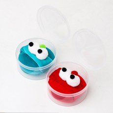 박스형 빅 퍼프로 쉽고 빠르게 사용 가능 1+1, 1개, 레드+블루