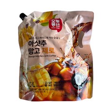 아이스티에 커피 추가 아샷추 망고 제로 1.5L, 6박스