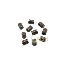 KAISH-10x 기타 앰프 효과 페달 노브 1/4 "데이비스 1900H 스타일 세트 스크류 다양한 색상, 01 China Mainland, 03 Brown