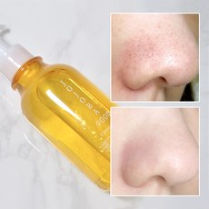 저자극 블랙헤드제거 얼굴 필링 스크럽 각질 제거 호호바 딥 클렌징오일, 1개, 200ml