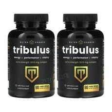 뉴트라챔프 트리뷸러스 트리블러스 테레스트리스 마카 뿌리 추출물 2000mg 90캡슐 x2, 2개, 90정