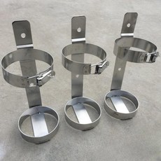 스텐 벽걸이 소화기걸이 소화기거치대 고정용 거치대 행거 1kg 철분 범용, 1개