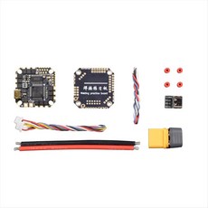 GHF722AIO-HD 40A AIO Baro OSD F722 비행 컨트롤러 BLHELIS 40A 4in1 ESC 2-6S FPV 프리스타일 Cinewhoop용, 검은색