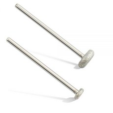 네일드릴비트 셀프 각질 케어 쿤자오 2개 세트 다이아몬드 네일 드릴 비트 프렌치 매니큐어 에머리 도구 머신 액세서리 아트 디자인 제거 01, 02 set