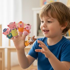 프잰 손가락 돼지삼형제 감각놀이