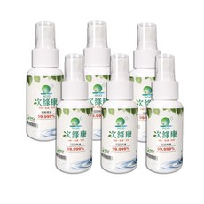 次氯酸清潔液隨身組小罐60mlx6(HWSSS), 1個