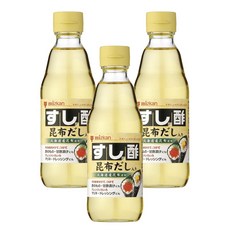 미즈칸 초밥 식초 다시마 다시, 3개, 360ml