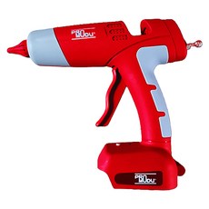 PROMODU 프로모드 20V 무선 충전 글루건 100W 핫멜트건 밀워키 배터리 호환 실리콘총 PRM-100MI, 1개