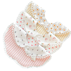 벨베이비 아기 양면 턱받이 3종 세트, A, 3개입, 1세트