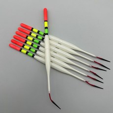 醒目浮漂 傳統老式 塑料尼龍 空心魚漂, 1個, 30米可見醒目漂 6支裝