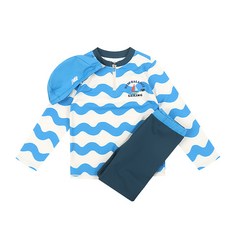 뉴발란스 키즈 래쉬가드 유니 2in1 NK9RE2110U