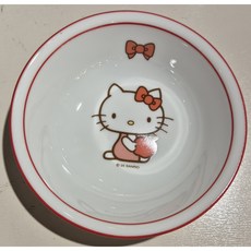 [MODERN HOUSE 중계점] 코렐 헬로키티 앞접시 14cm KI0425021, 1개, 화이트