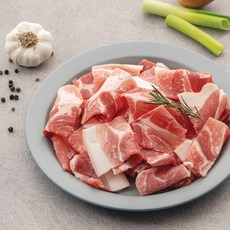 미트인 한돈 앞다리살 제육용 미박(껍질있음) 500g, 1개