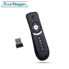 투잉어 T2 플라이 에어 마우스 2.4G 무선 리모컨 내장 6축 PC 안드로이드 TV 박스 프로젝터 모션 센싱 게이머용, T2-Fly-Air-Mouse