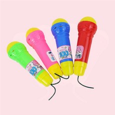어린이장난감 플라스틱 유아용 행사 노래방용 마이크 쓱템, 1개