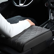 검정 자동차팔쿠션 회색 콘솔쿠션 자동차용 팔걸이 YWD47598