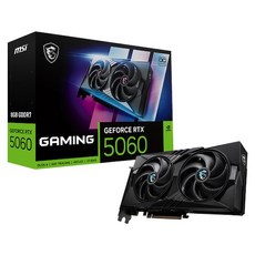 MSI 지포스 RTX 5060 게이밍 OC D7 8GB 트윈프로져, 1개