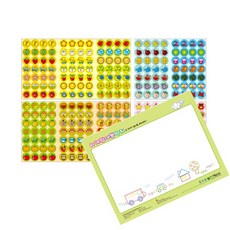 가꿈 스티커 사계절출석스티커 1봉 10장, 1개