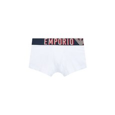엠포리오 아르마니 EMPORIO ARMANI UNDERWEAR 남성 로고 밴드 포인트 드로즈_화이트_0814112025 2312010329 352197