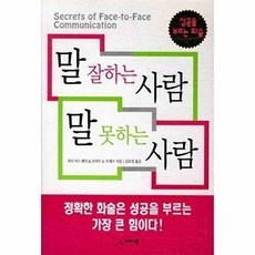 말 잘하는 사람 말 못하는 사람:성공을 부르는 화술, 아이디북, 피터 어스 벤더,로버트 A. 트레즈 공저/김효명 역