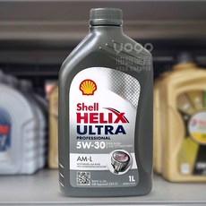 殼牌 Shell HELIX ULTRA AM-L 5W30 合成機油 #1441，引擎保護、降低油耗、啟動迅速, 1個, 5W-30, 1L