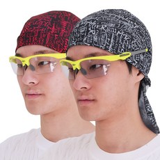 FOBEL 여름 망사형 두건 남여 쿨 두건, 1개, 레드