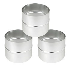 JG닥트몰 (정품) 국산 스파이럴부속 소켓 덕트 소켓 200파이 소캣 200A 200mm 덕트관 배관 부속, 3개