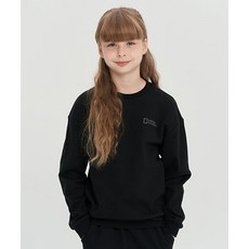 내셔널지오그래픽 키즈 K223UPB810 오버핏 맨투맨팬츠 셋업 CAR본 BLACK 244730