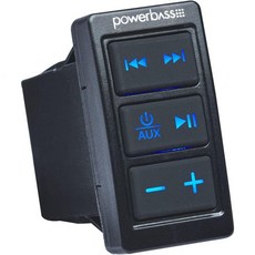 PowerBass XL-BTRS - AUX 입력 및 출력이 가능한 로커 스위치 블루투스 수신기, PowerBass XL-BTRS - AUX 입력 및 출