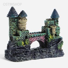 오스틴포유 수족관 성벽장식 (C-3) 수족관장식품