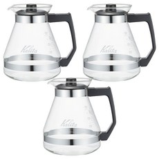 칼리타 커피 핸드 드립 서버 N, 3개, 1200ml, 단품 3개, 1200ml, 단품