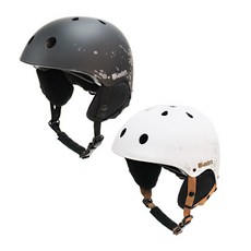 휠러스 어반용 스노우보드용 헬멧 보드헬멧 스키헬멧, 화이트, 1개