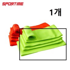 띠조끼 1개 형광노랑 L사이즈 초등저학년 팀조끼 팀밴드 크로스밴드 쏭쌤 스포타임