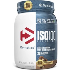 Daimatize ISO100 水解蛋白粉美味巧克力, 美味巧克力, 640g