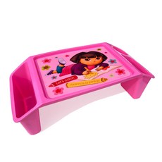 디즈니 도라 가벼운 이동식 공부상 유아 책상 아동 미술 테이블, 도라 이동식 테이블