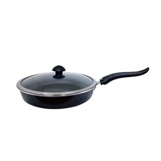 派樂 遠紅外線航鈦合金備長炭大富鍋33cm含玻璃鍋蓋 - 大煎烤盤 平底鍋, 1個