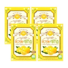 홀베리 1일1레몬 유기농 레몬즙, 280g, 4개