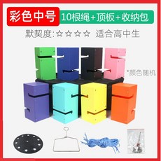 탑쌓기 게임 체육대회 단합대회 팀전 협동 놀이 박스 10블록, 8박스 컬러, 1개