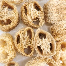 앵무새 장난감 루파수세미 장난감 새 앵무새 뜯기 용품 스트레스해소 놀이, 1개