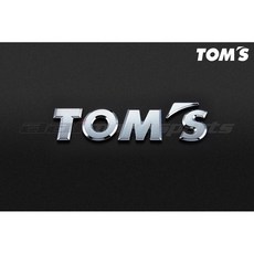 TOM'S 鍍鉻銘牌 勳章, 1個