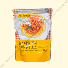노브랜드 홈스타일 로제 스파게티 소스, 1개, 400g